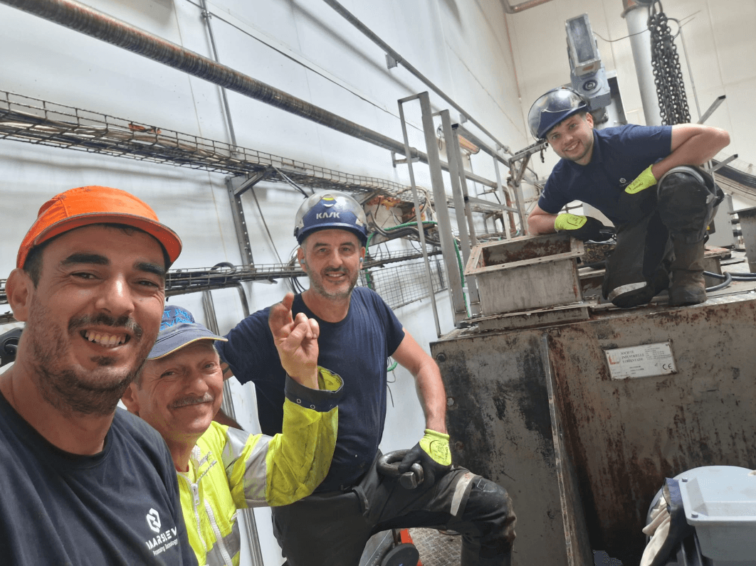 Upgrade installation on existing processing equipment