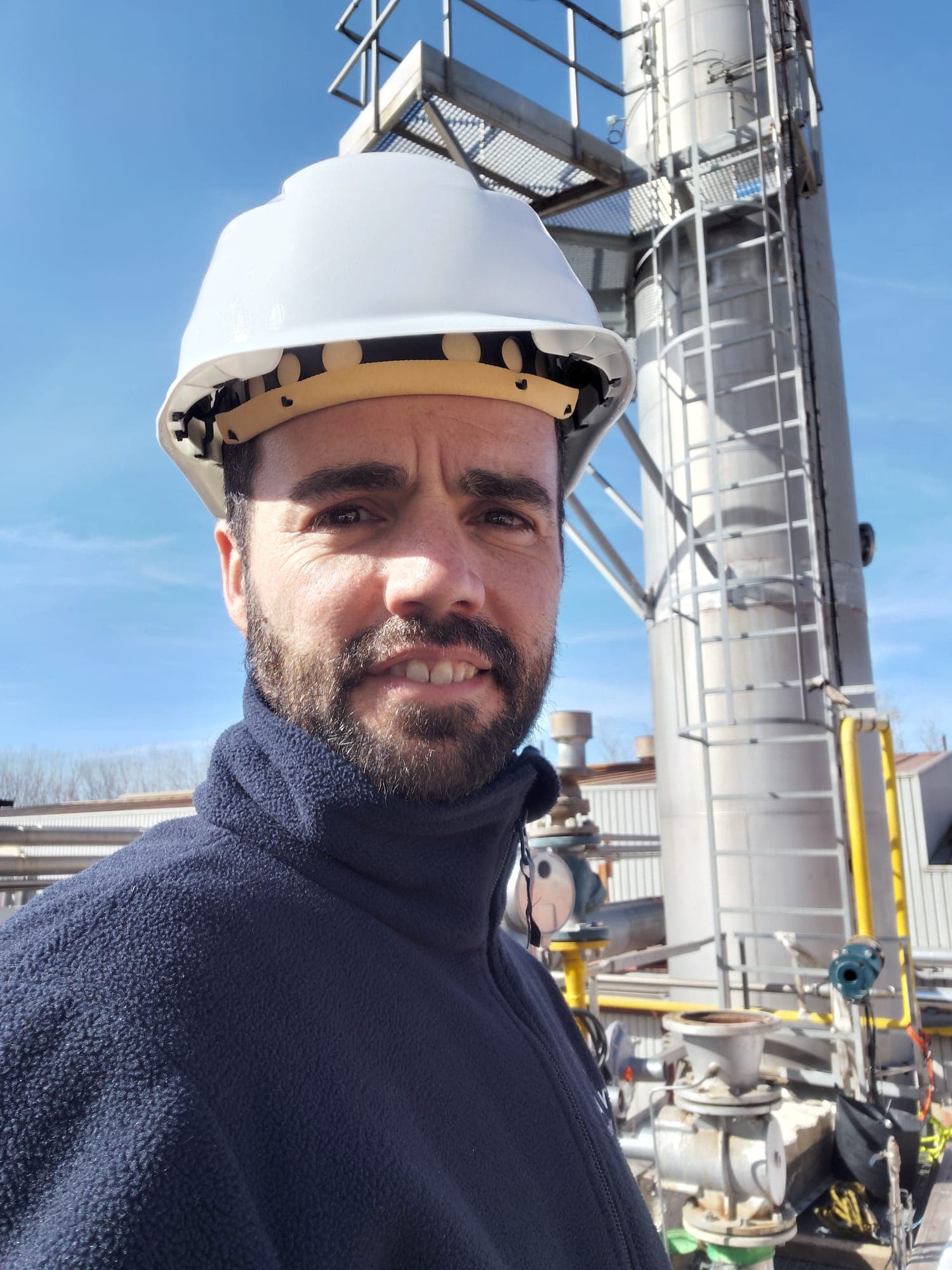 Haarslev specialist carrying out a site evaluation
