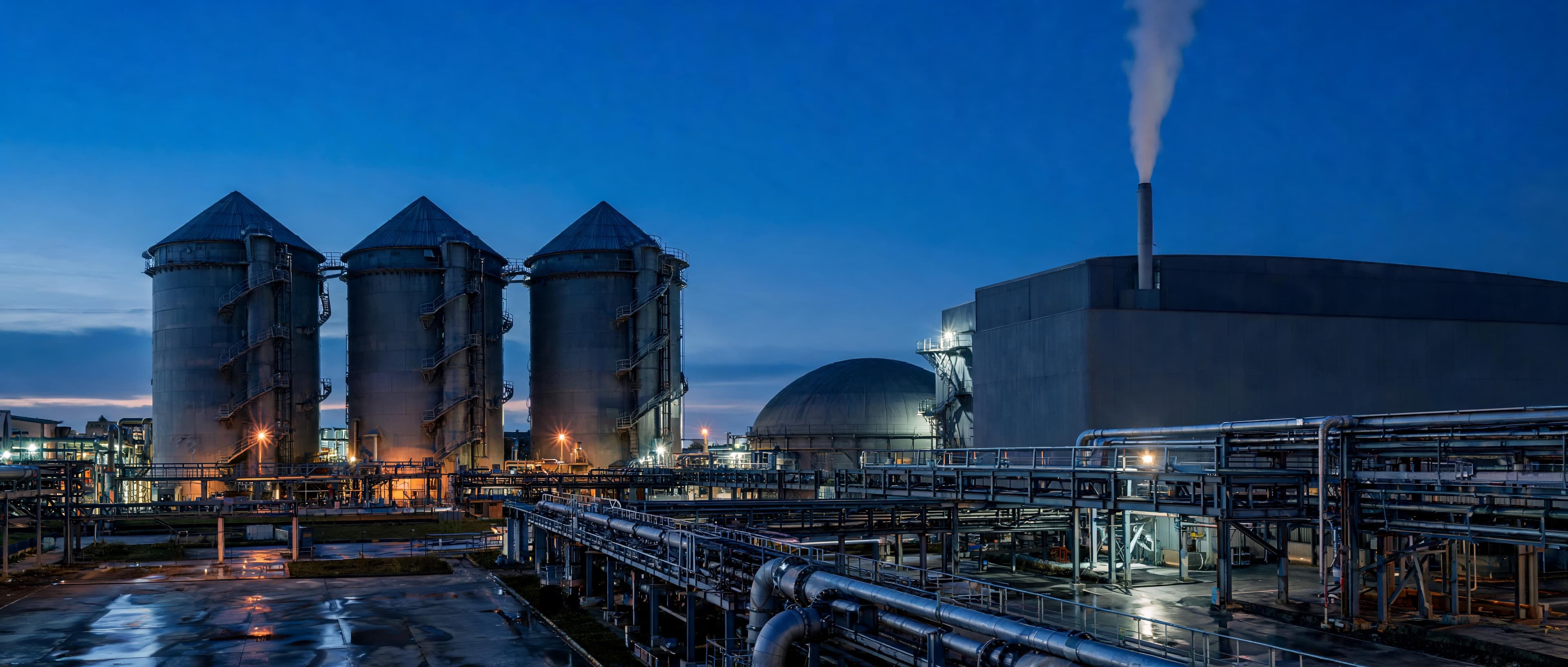 Municipal wastewater treatment facility