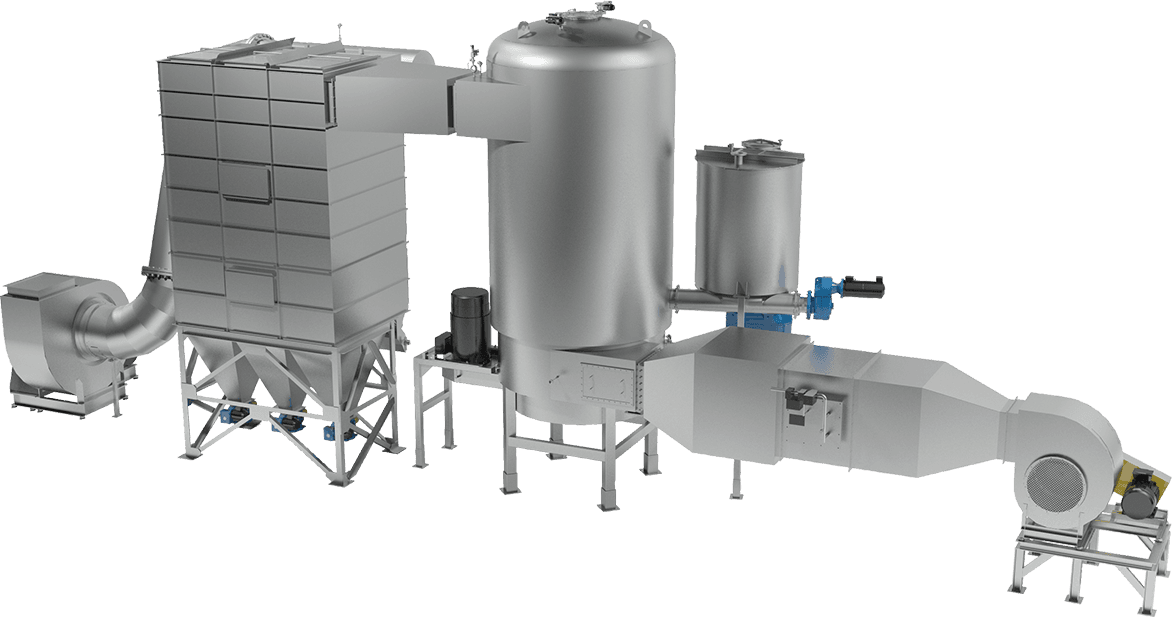 Spin Flash Dryer System